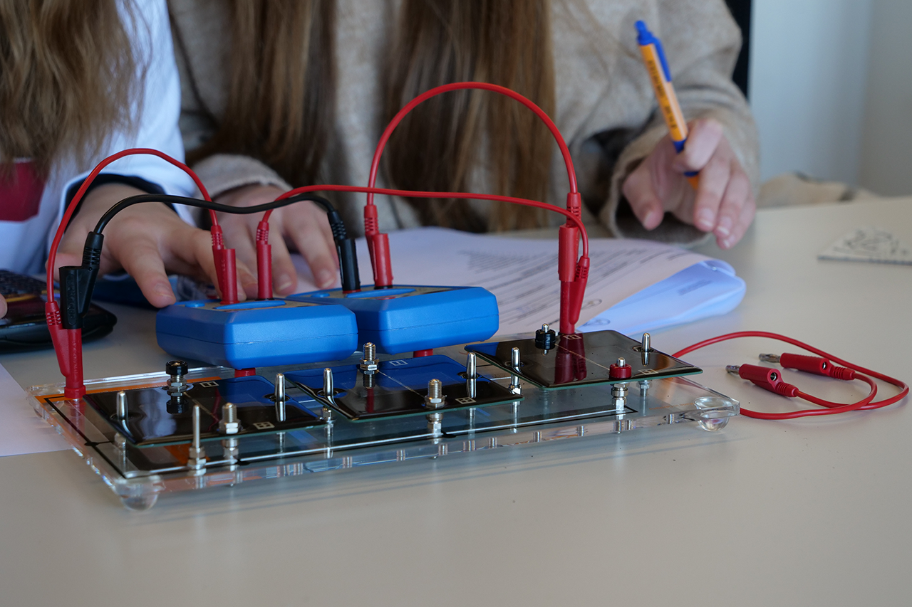 Nahaufnahme von Messgeräten