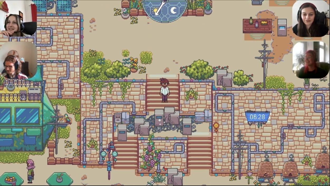 Ein Blick auf das Spiel "Solare" von Lost&Found Games
